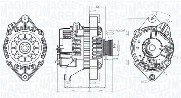 MAGNETI MARELLI Laturi 063730861010